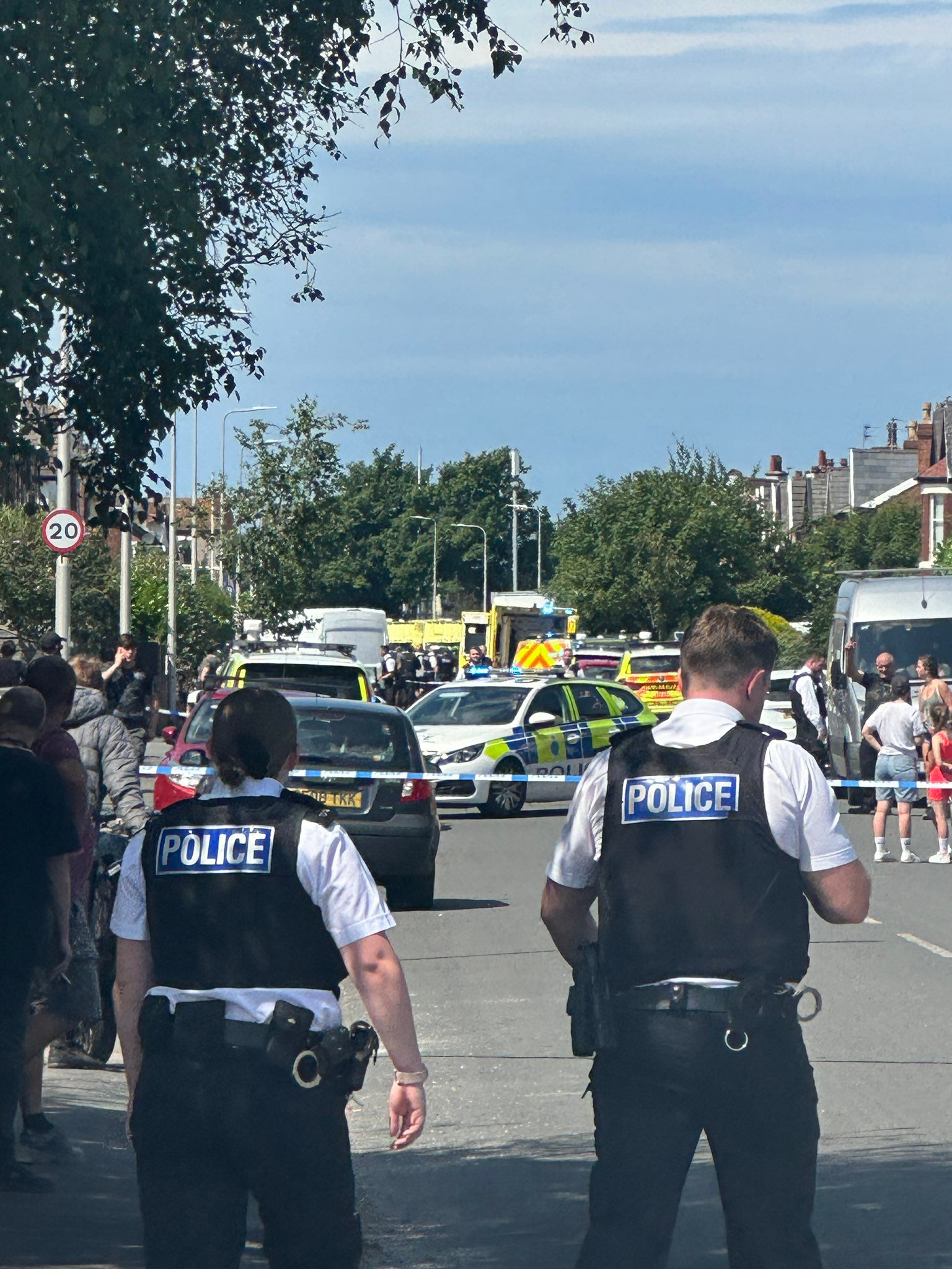 Several victims reported after a stabbing in Southport