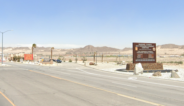 <p>The incident happened at Marine Corps Air Ground Combat Center Twentynine Palms, California </p>