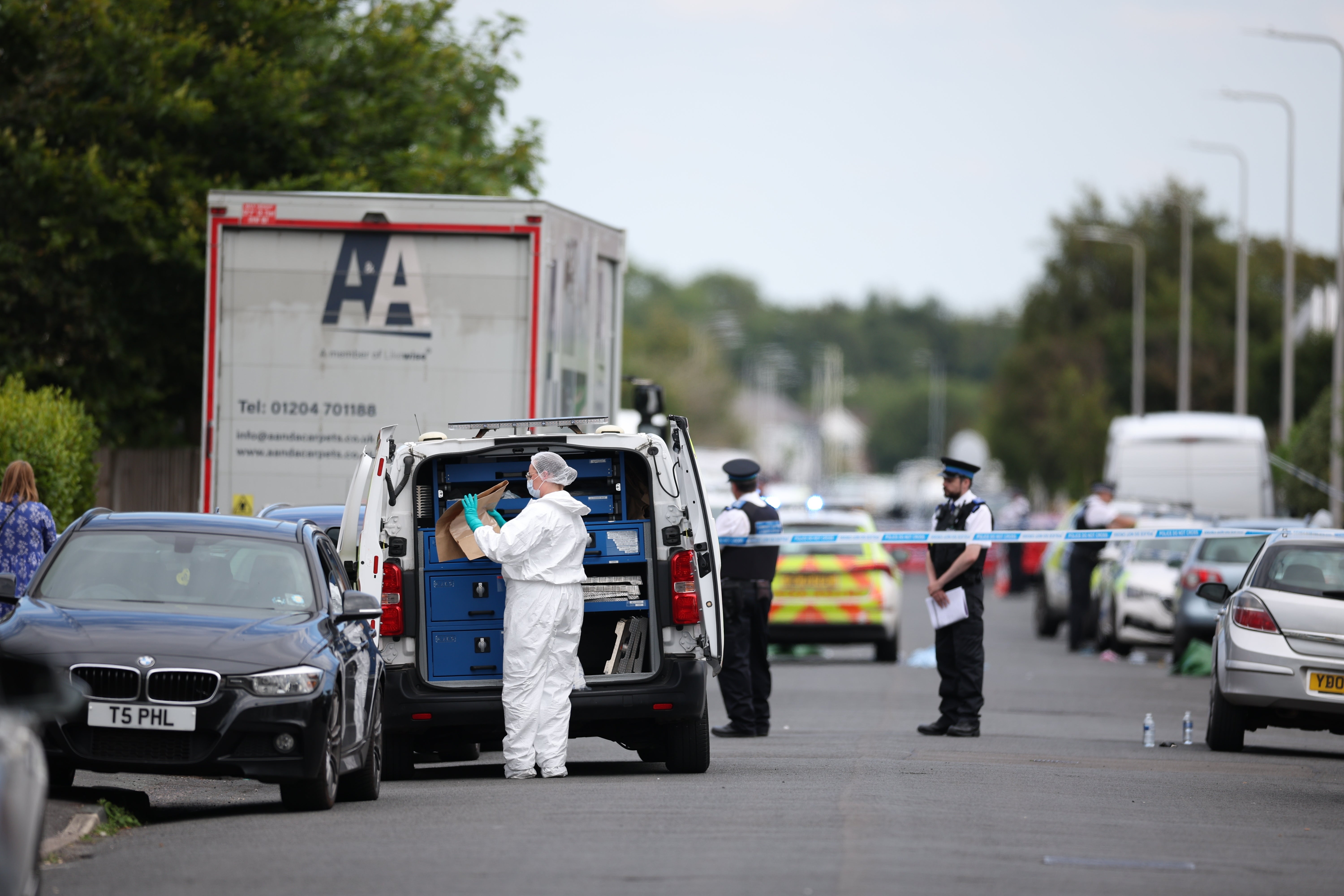 One child is believed to be dead following the knife attack