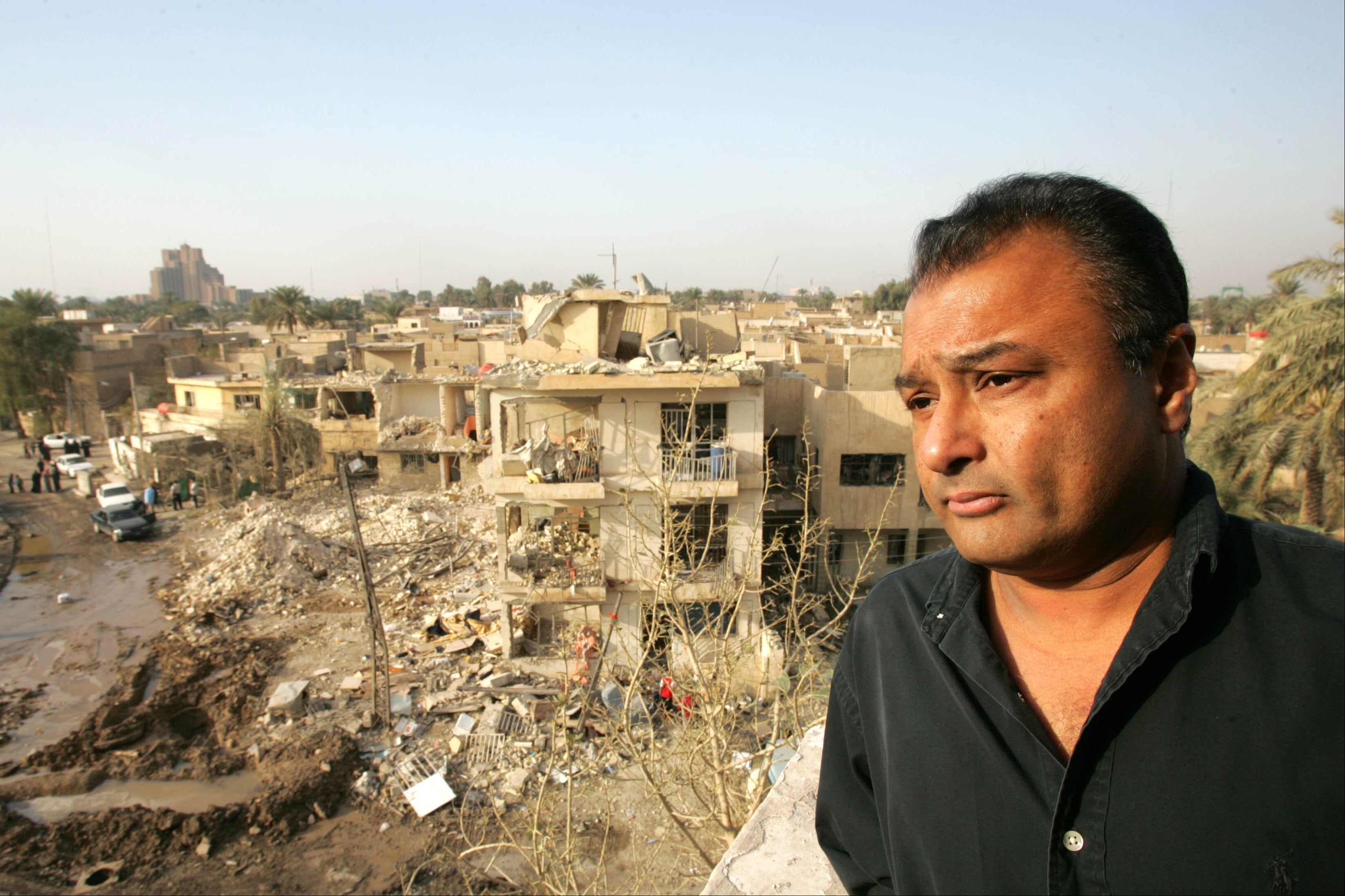 Kim Sengupta in Baghdad in 2005