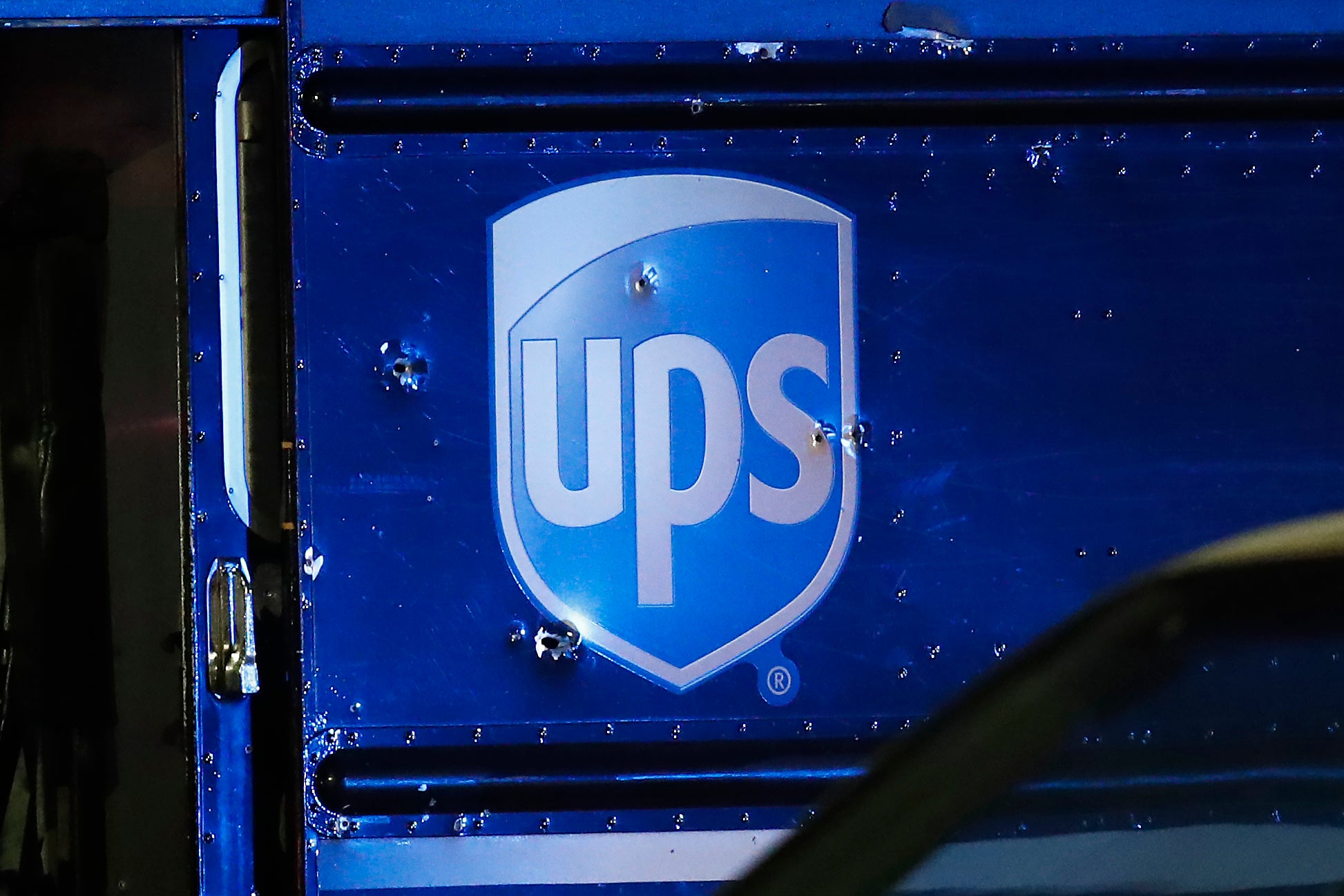 UPS Truck Chase Shootout