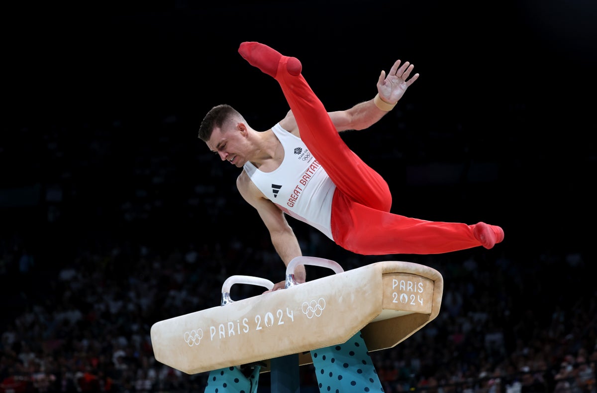 Team GB narrowly miss out on gymnastics medal as Max Whitlock takes positives