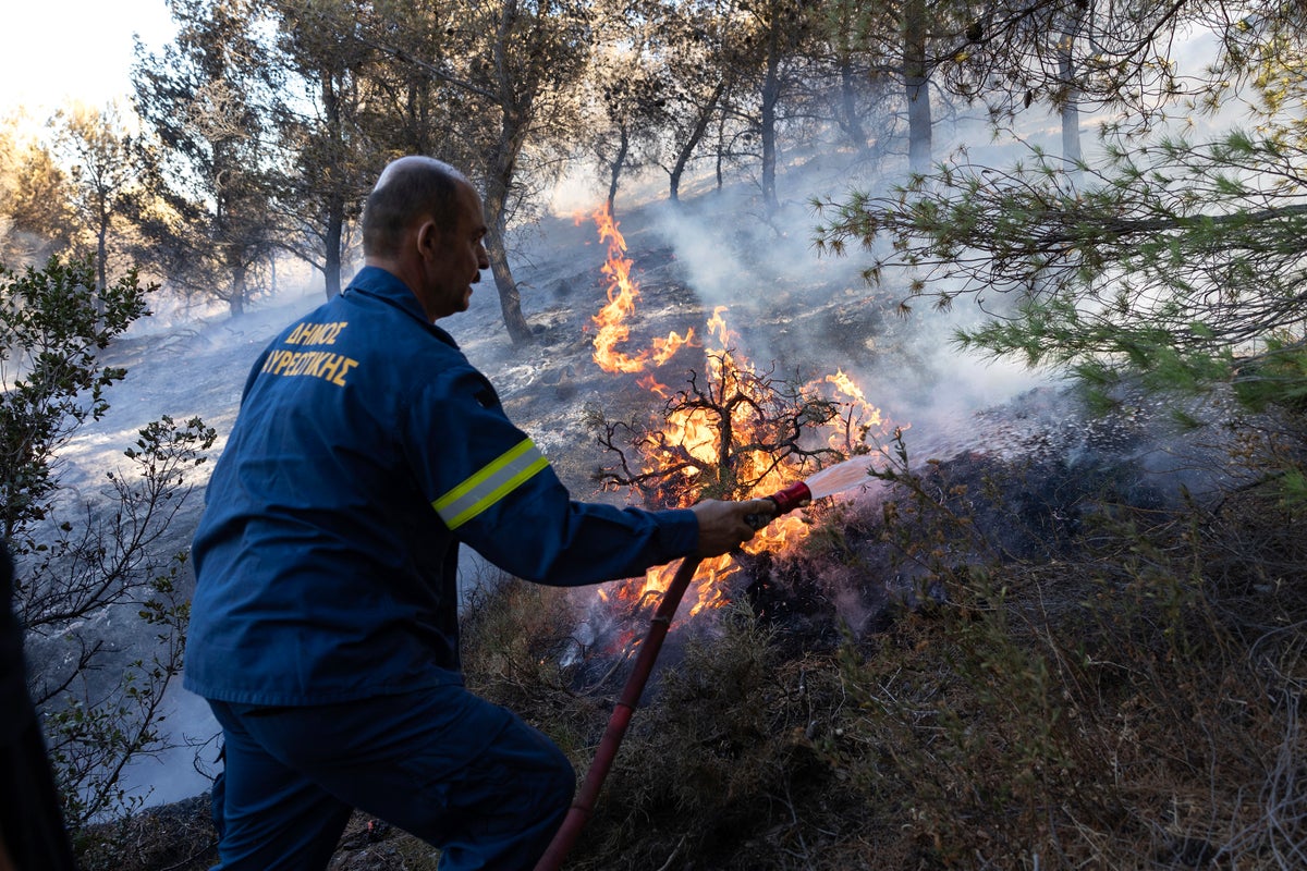 North Macedonia is seeking EU assistance as wildfires burn across the Balkans