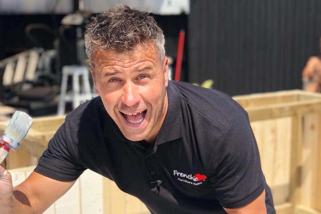 Making painting fun: Craig Phillips (Frenchic/PA)