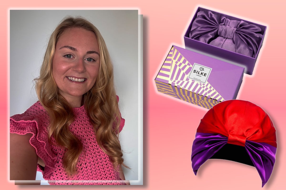 For Curly SILKE London Silk Hair Wrap Other Silke Hair Wrap Where