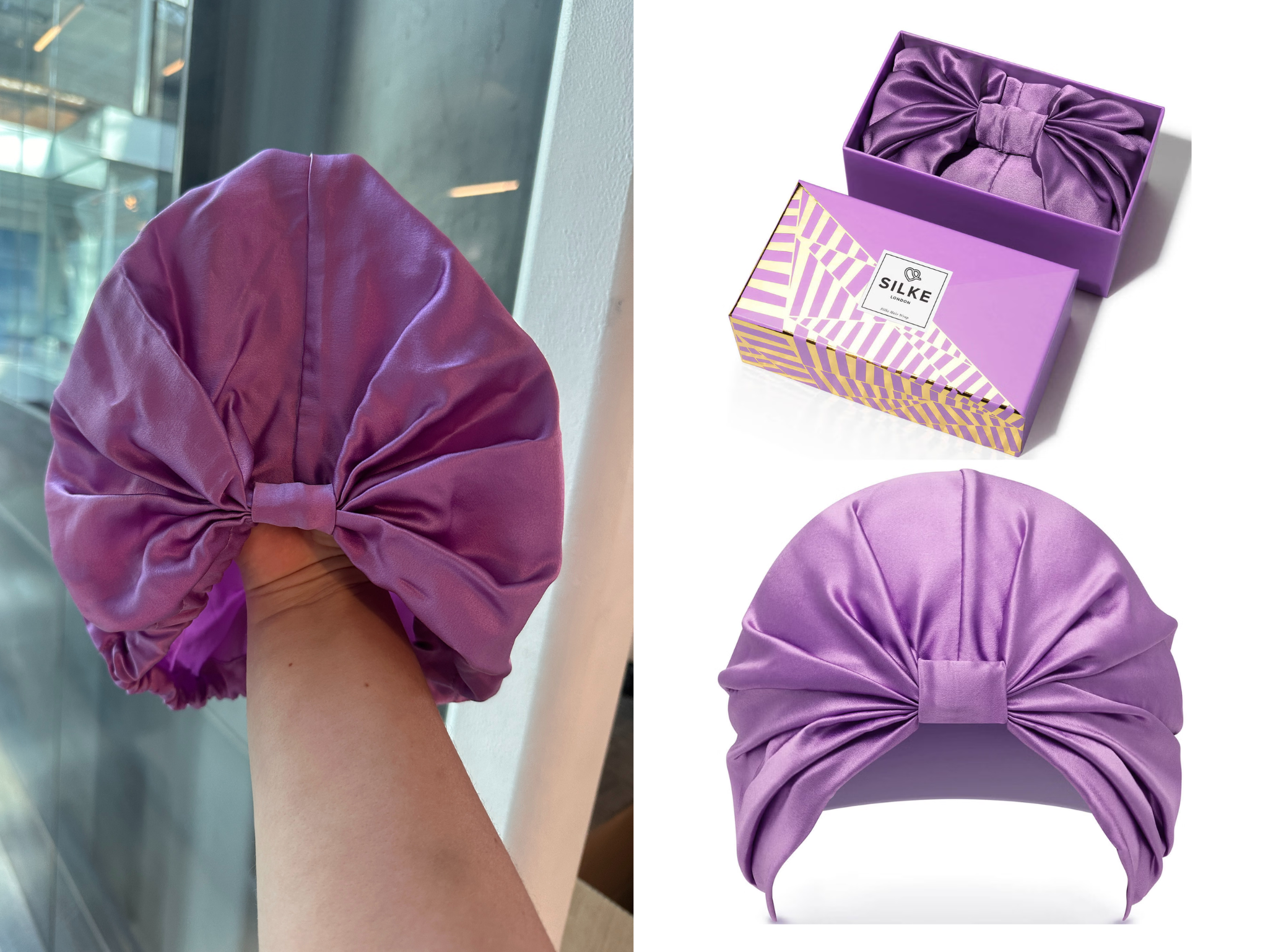 Silke London silk hair wrap review Indybest