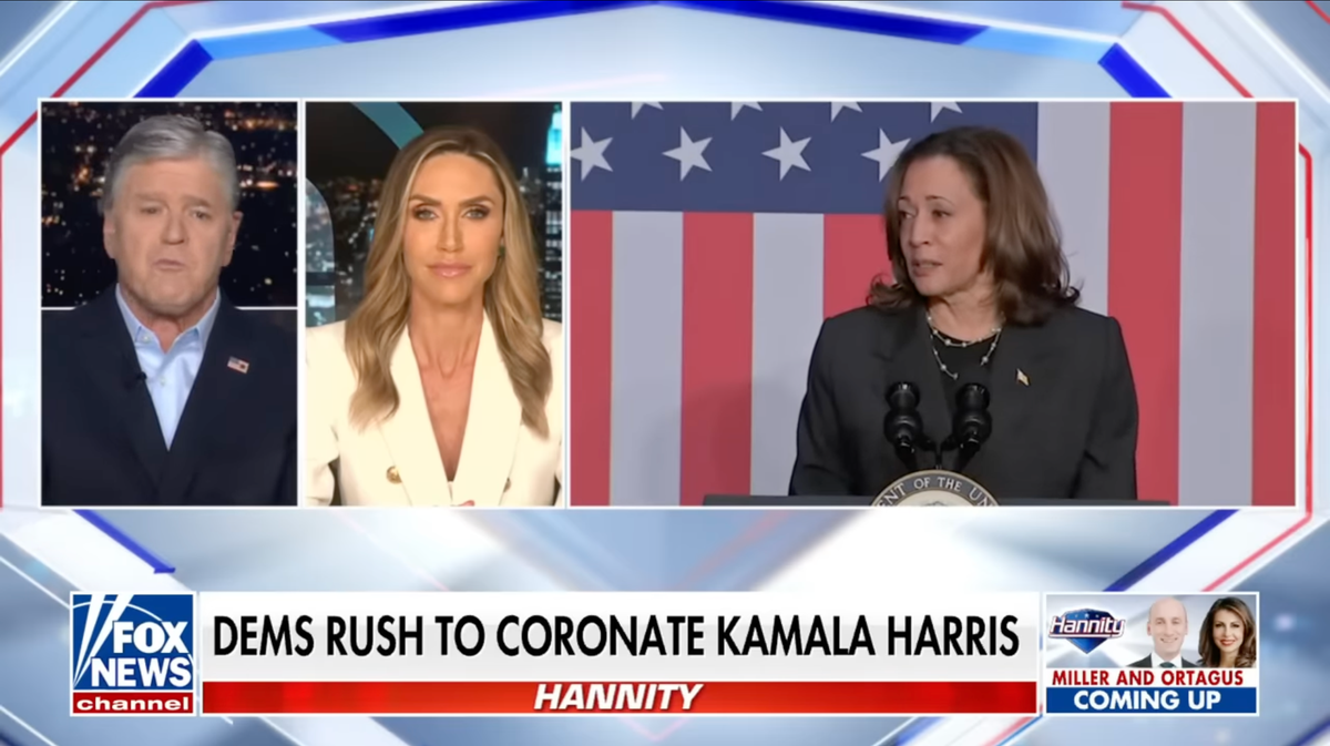 Lara Trump compares Harris to a designer ‘trash bag’ and rips media for promoting VP