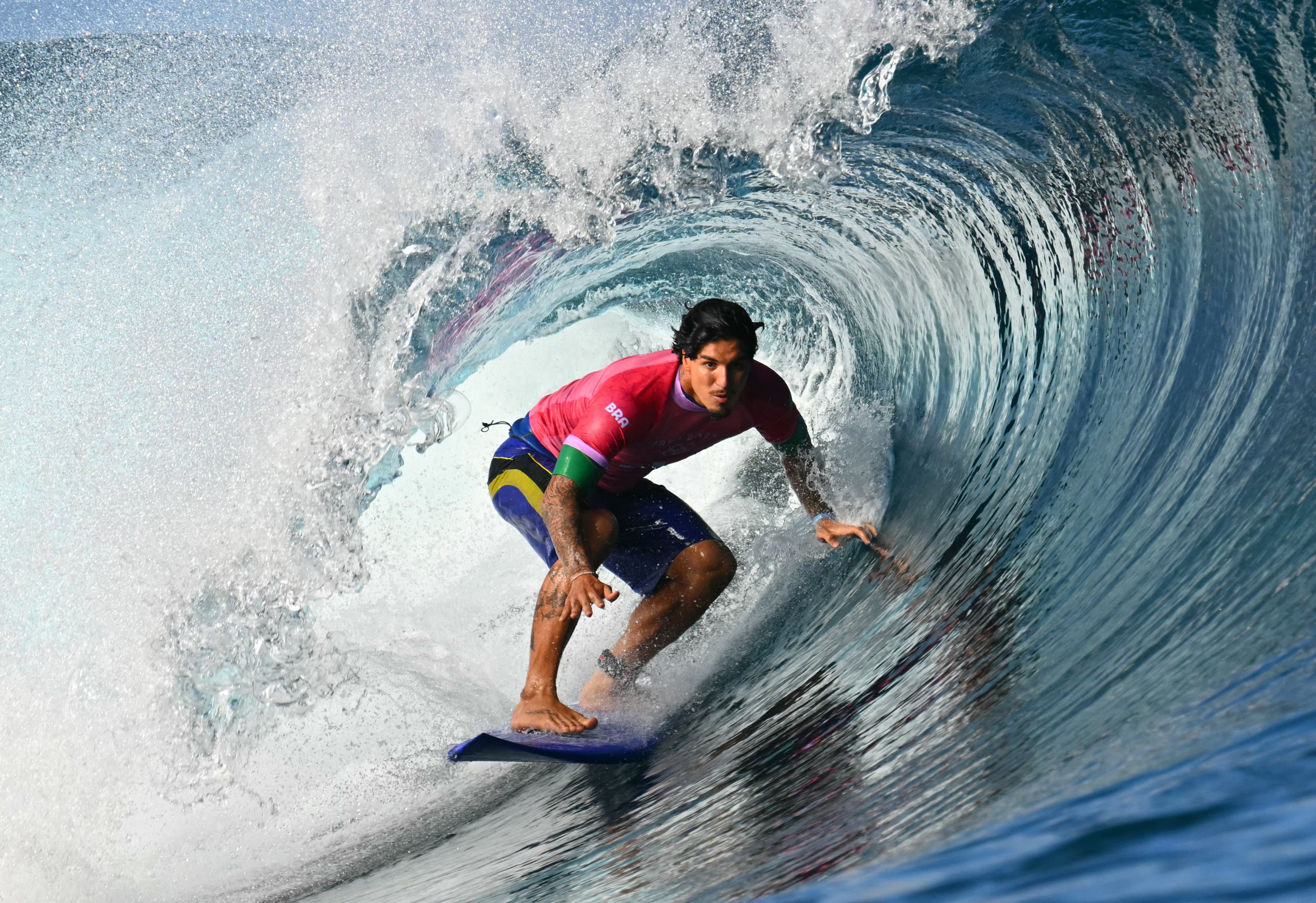 Brazil’s Gabriel Medina is aiming to win surfing gold at the Paris 2024 Olympics.