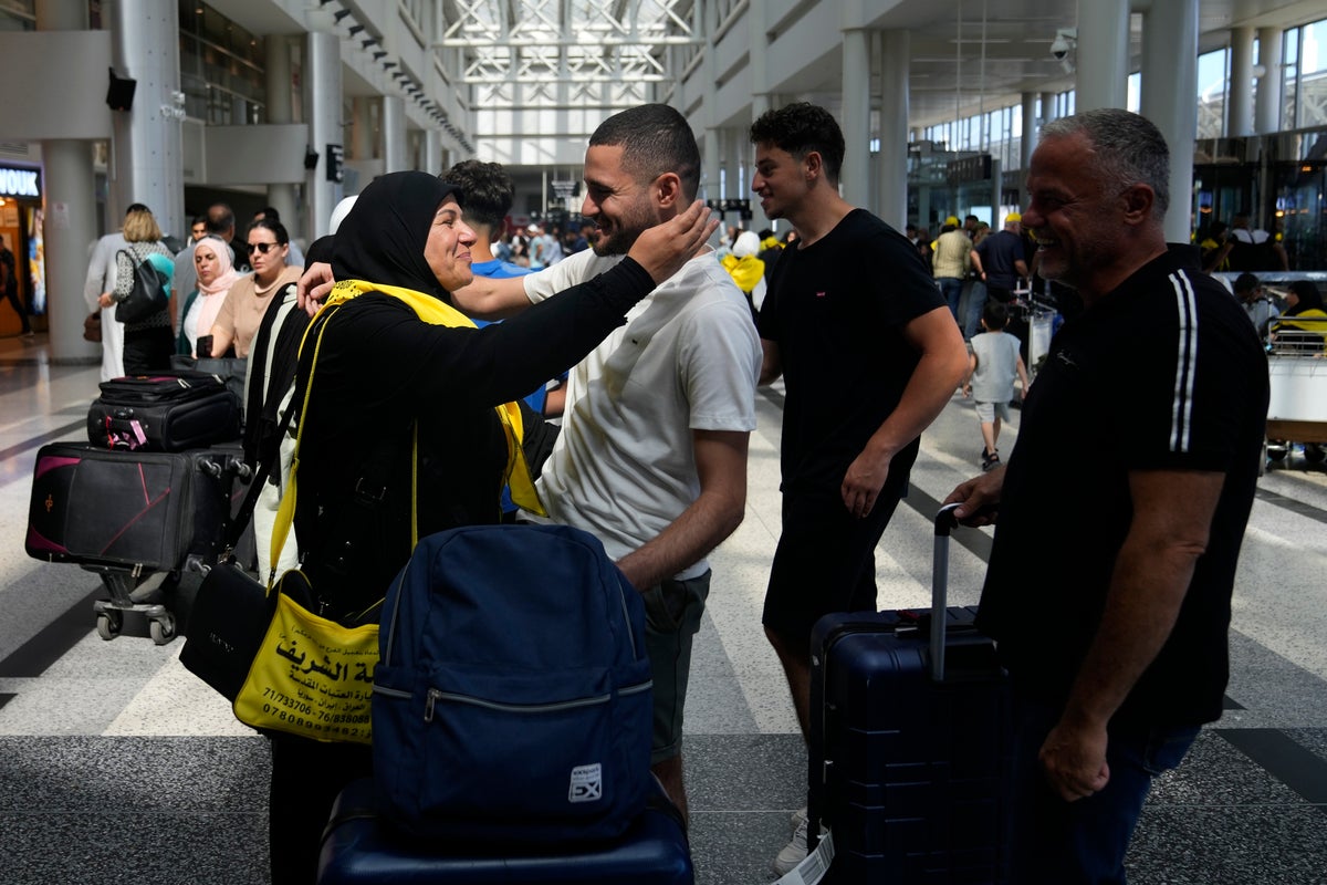 Despite escalating tension between Israel and Hezbollah, it's business as usual at Beirut airport