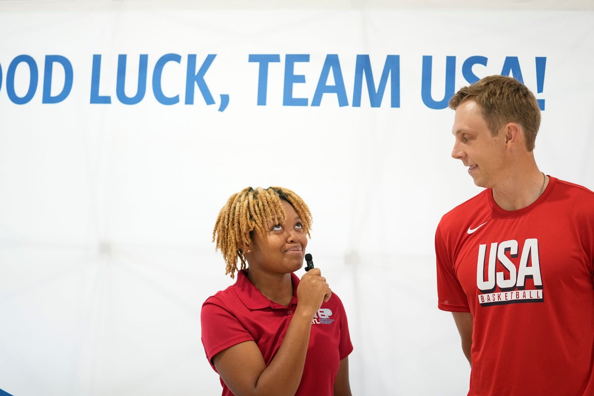 Full-time scientist Canyon Barry and part-time basketball player chases gold in 3x3 at Paris Games