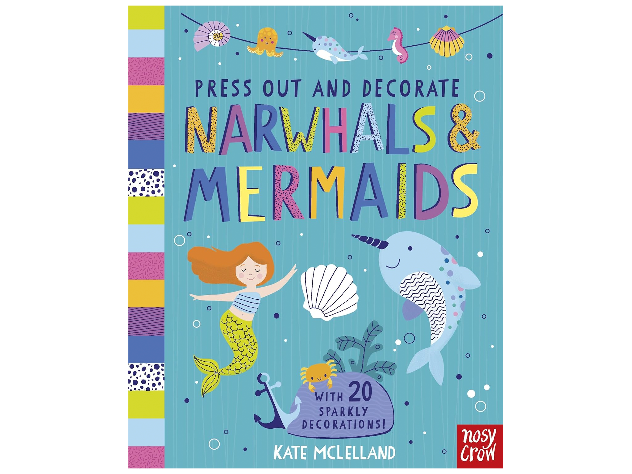 Press-out-and-decorate-narwhals-mermaids-best-colouring-books-for-kids-review-indybest