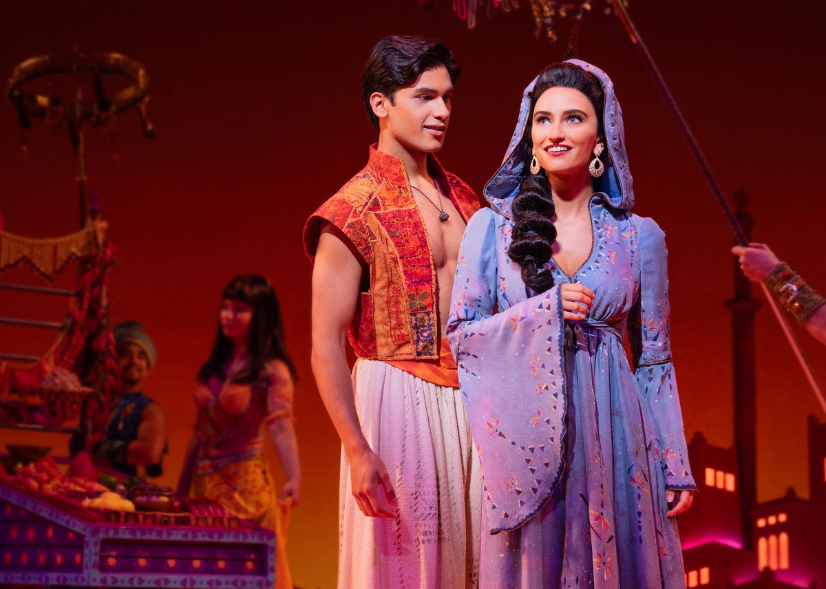 On Broadway, two stars of 'Aladdin' trace their roles all the way to middle school
