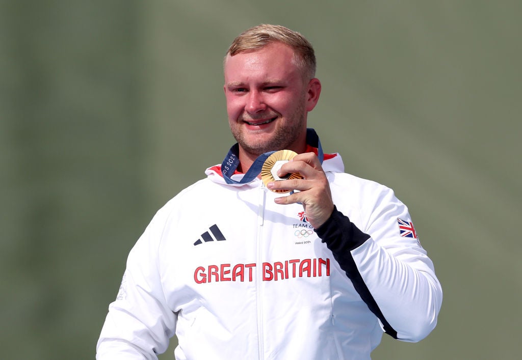 Nathan Hales keeps cool in Olympics heat to win stunning shooting gold ...