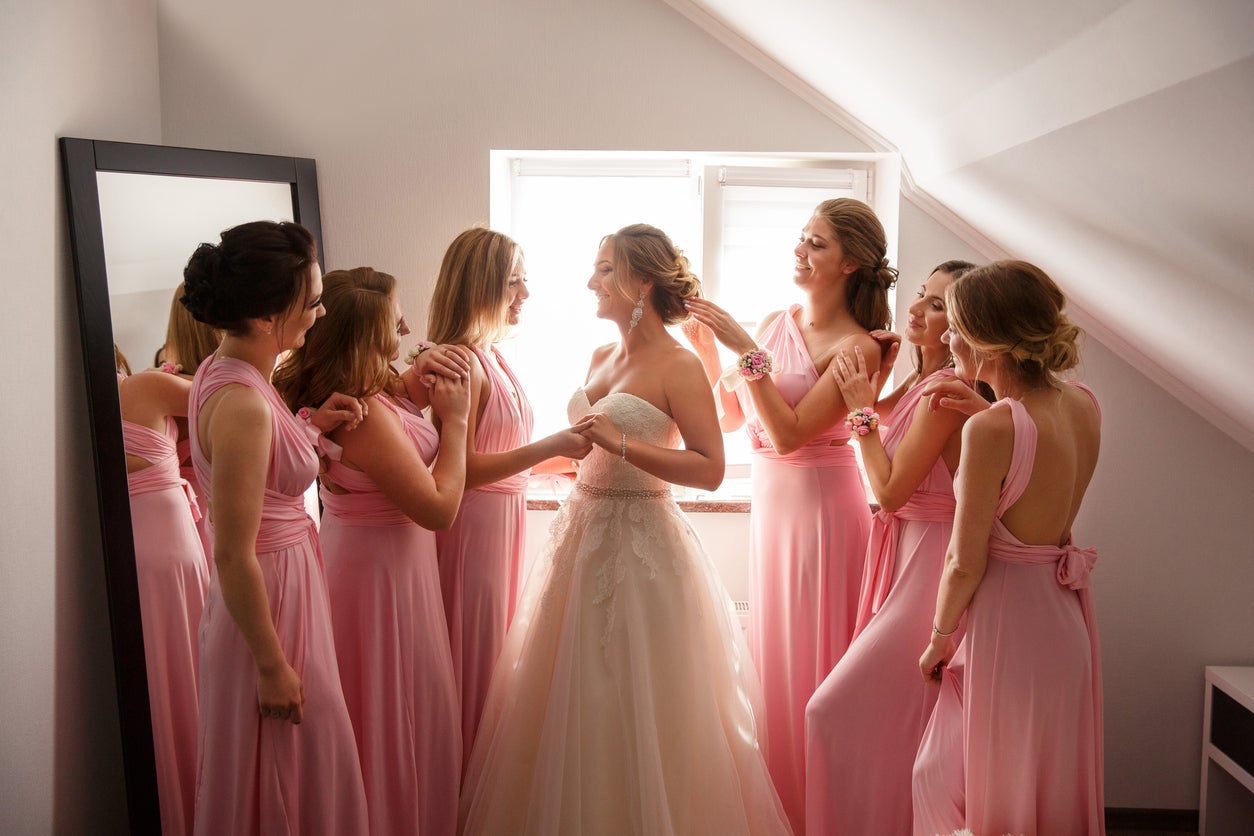 Bride sparks outrage for making bridesmaid wear dress that doesn’t look good on her