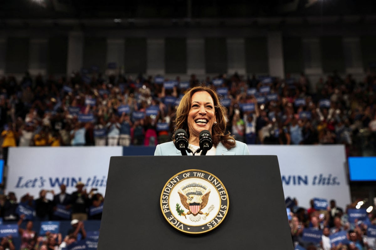 Kamala Harris sends message to Donald Trump in direct challenge to live debate