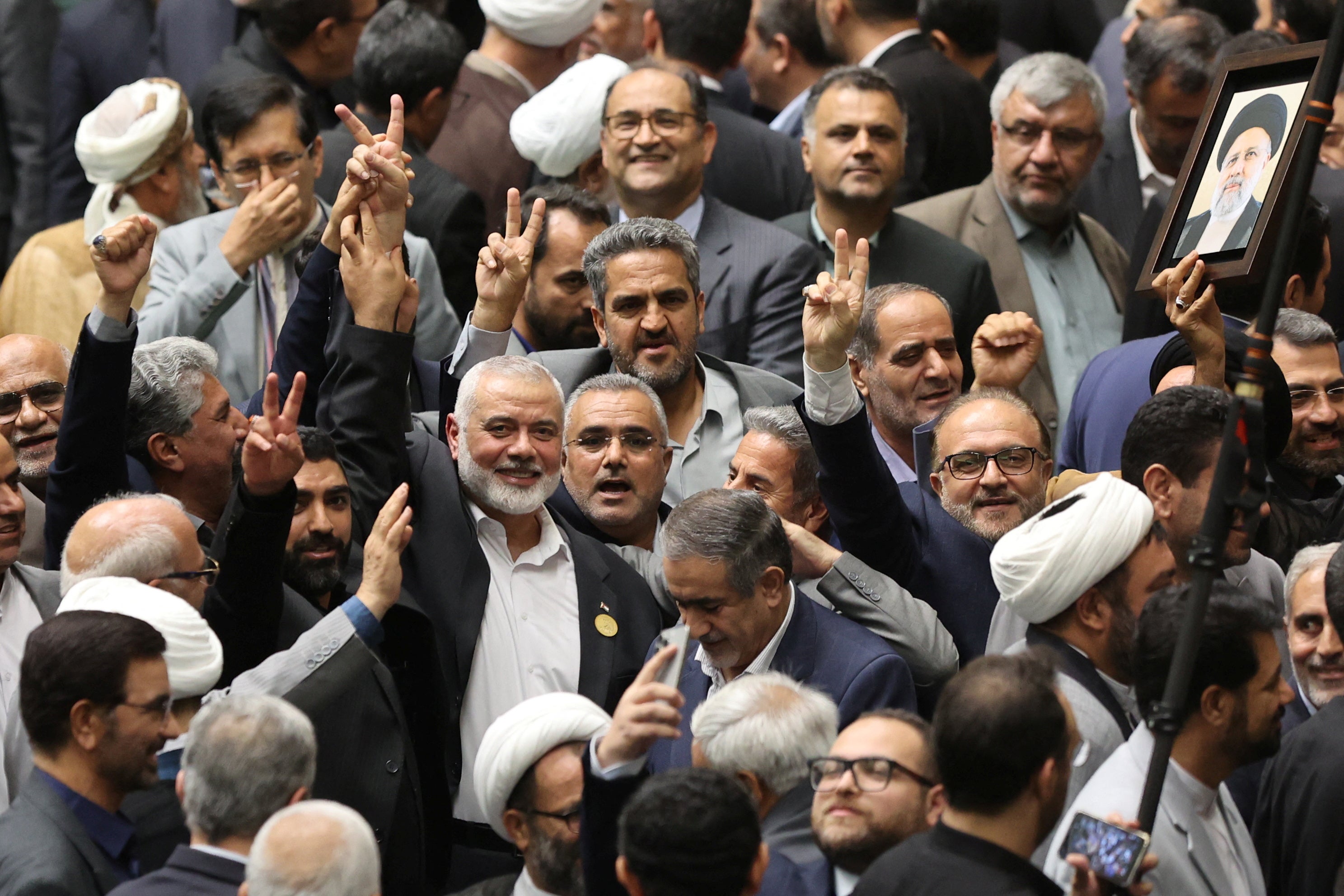 Haniyeh attends Iranian president Masoud Pezeshkian's inauguration in Tehran