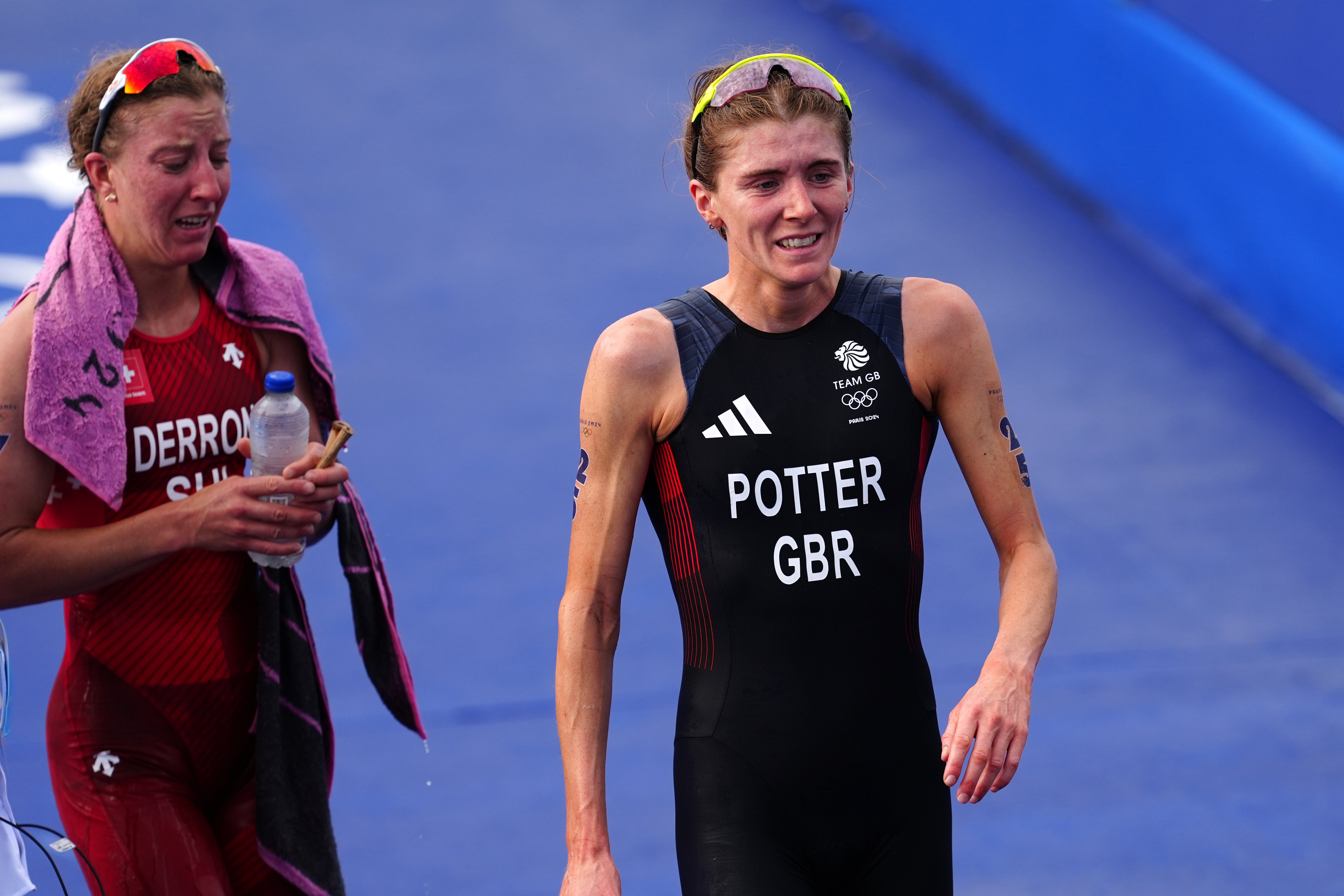 Potter overcame water quality concerns to take triathlon bronze