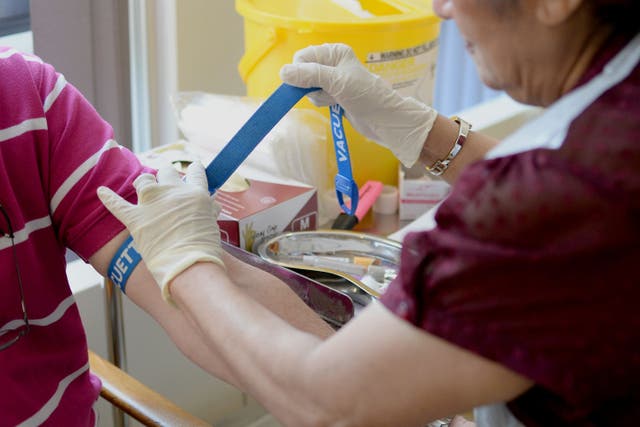 <p>Experts from the Mayo Clinic examined two proteins in blood plasma</p>