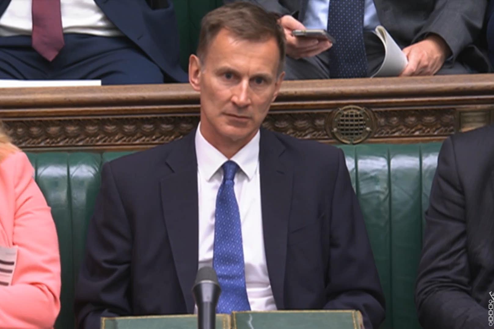 Shadow chancellor Jeremy Hunt was speaking in the Commons on Monday (House of Commons/UK Parliament/PA)