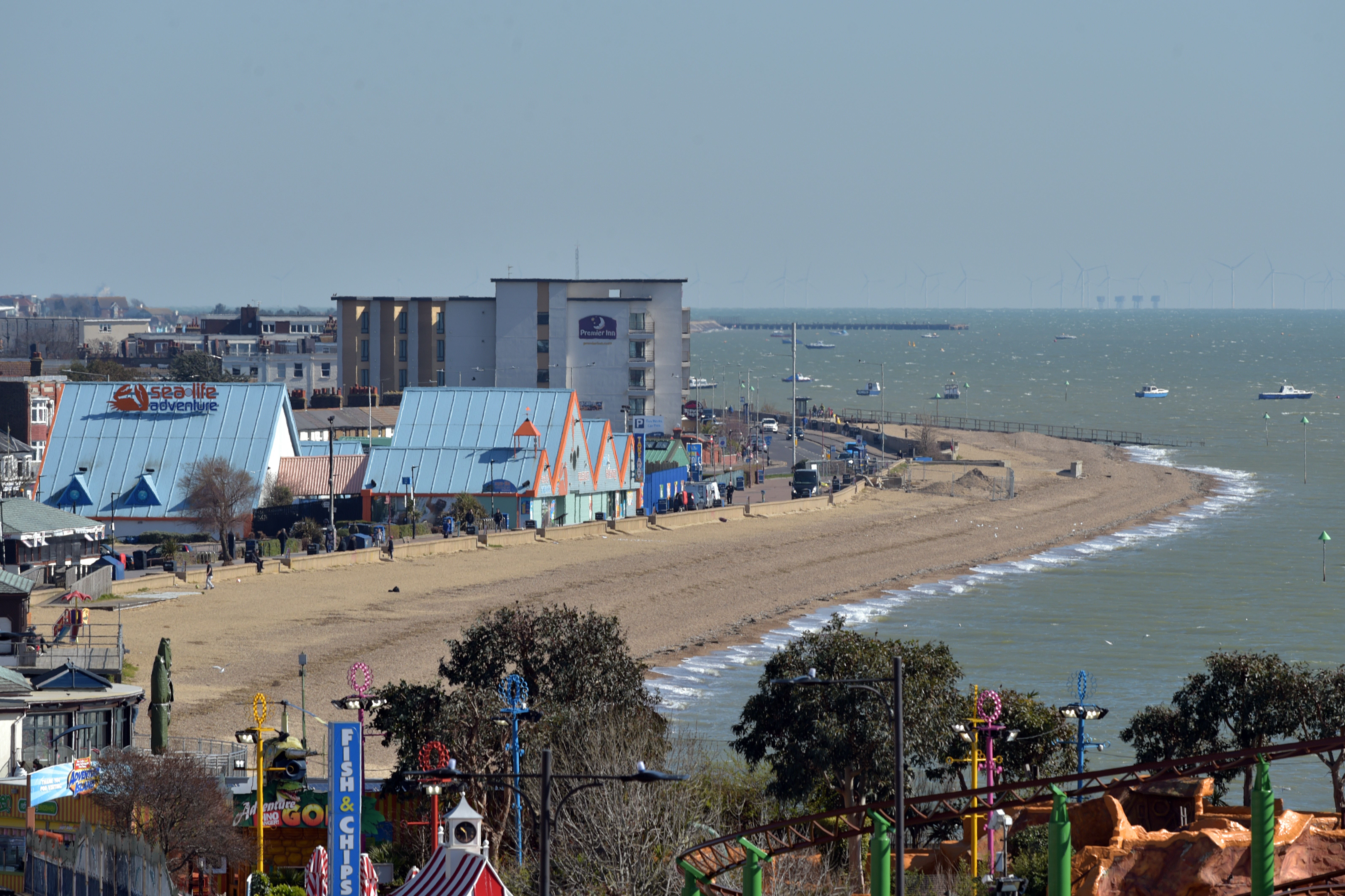 Southend seafront (Nick Ansell/PA)