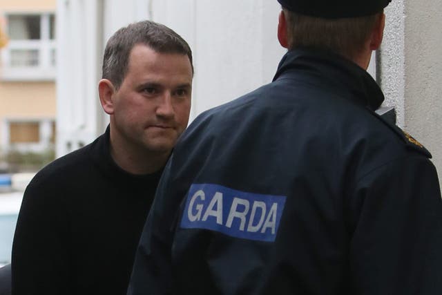 Graham Dwyer appearing at Dun Laoghaire District Court in Dublin (PA)