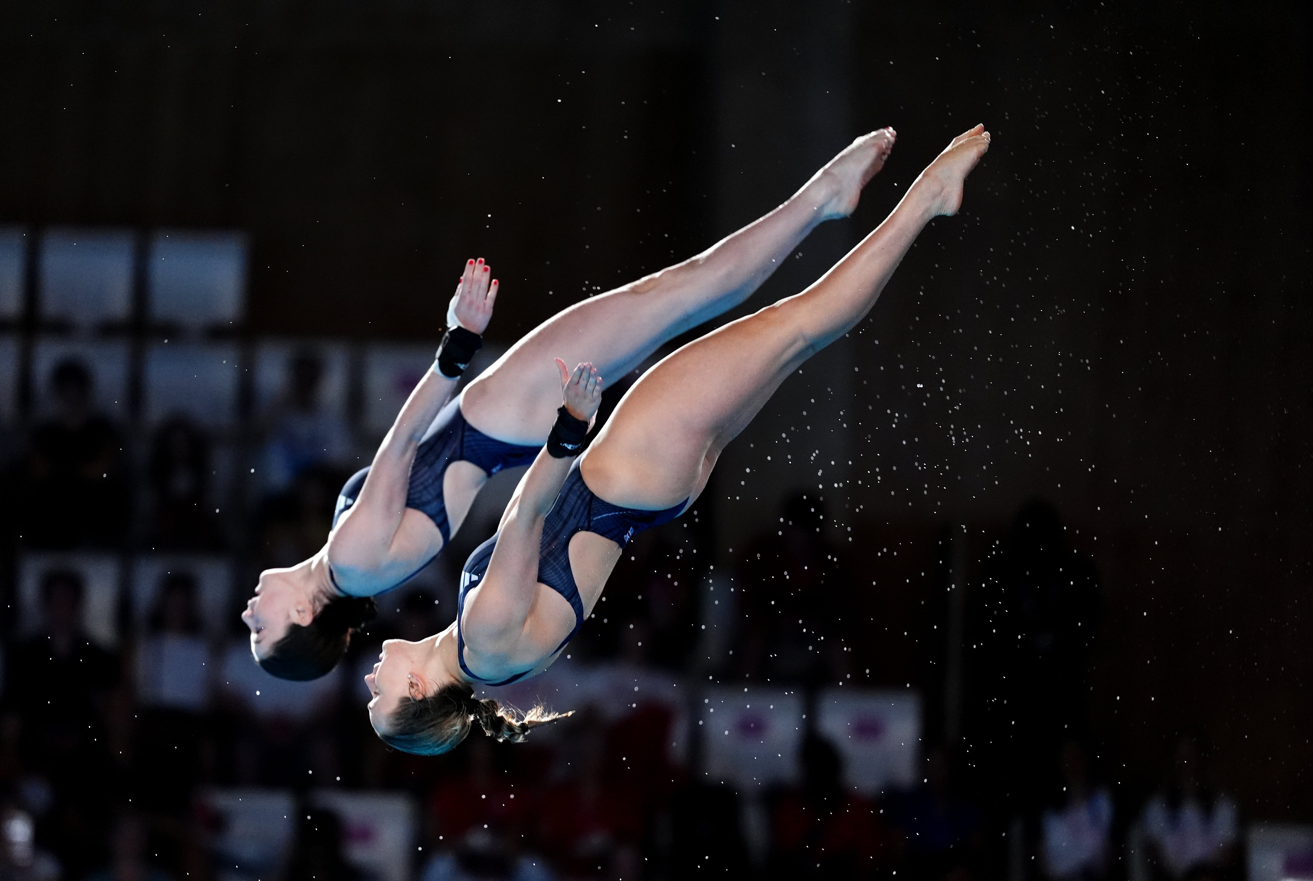 Spendolini-Sirieix and Toulson earned Team GB’s third diving medal (John Walton/PA)