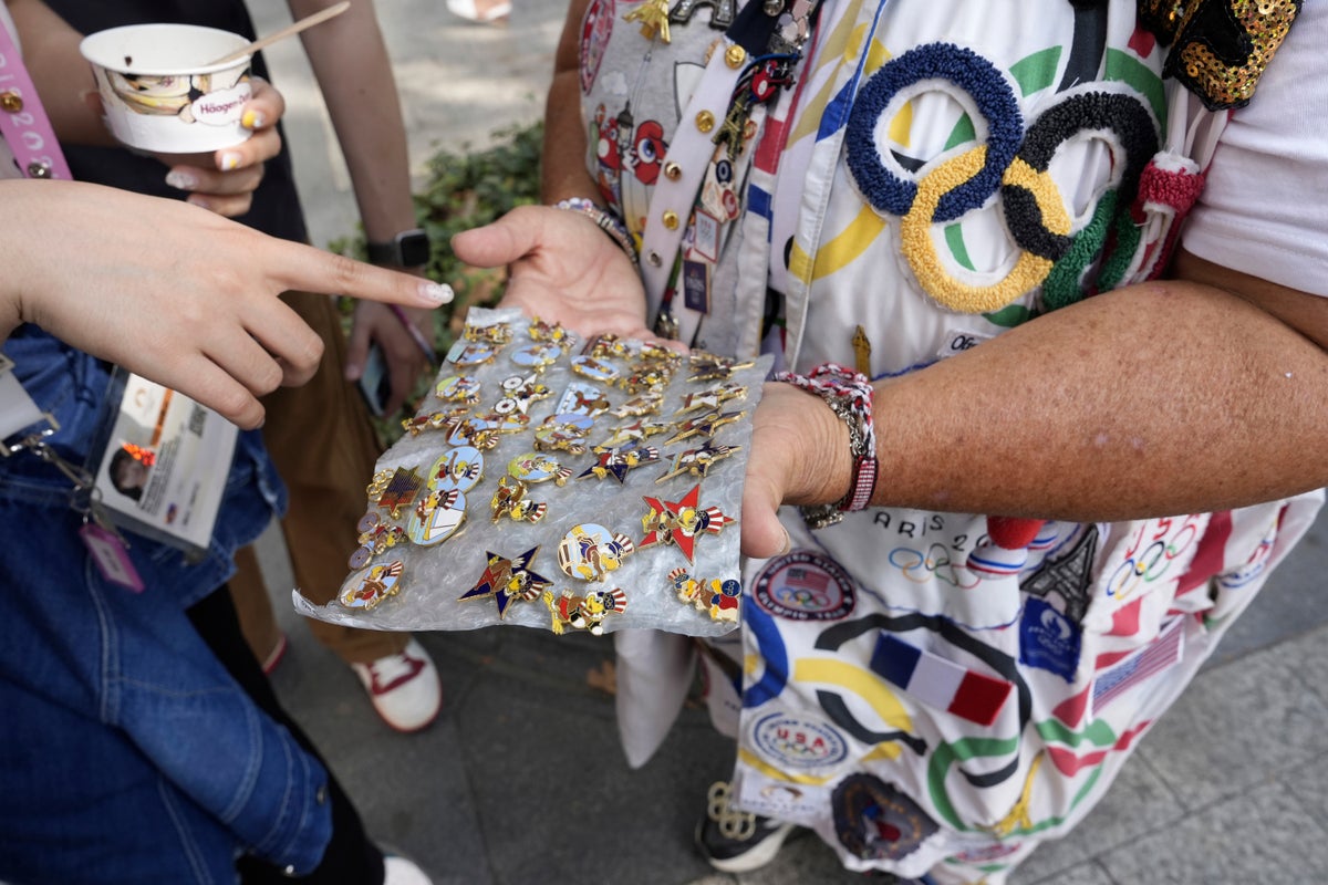 Pin-demonium hits Paris: Inside the pin-trading market at the Olympics