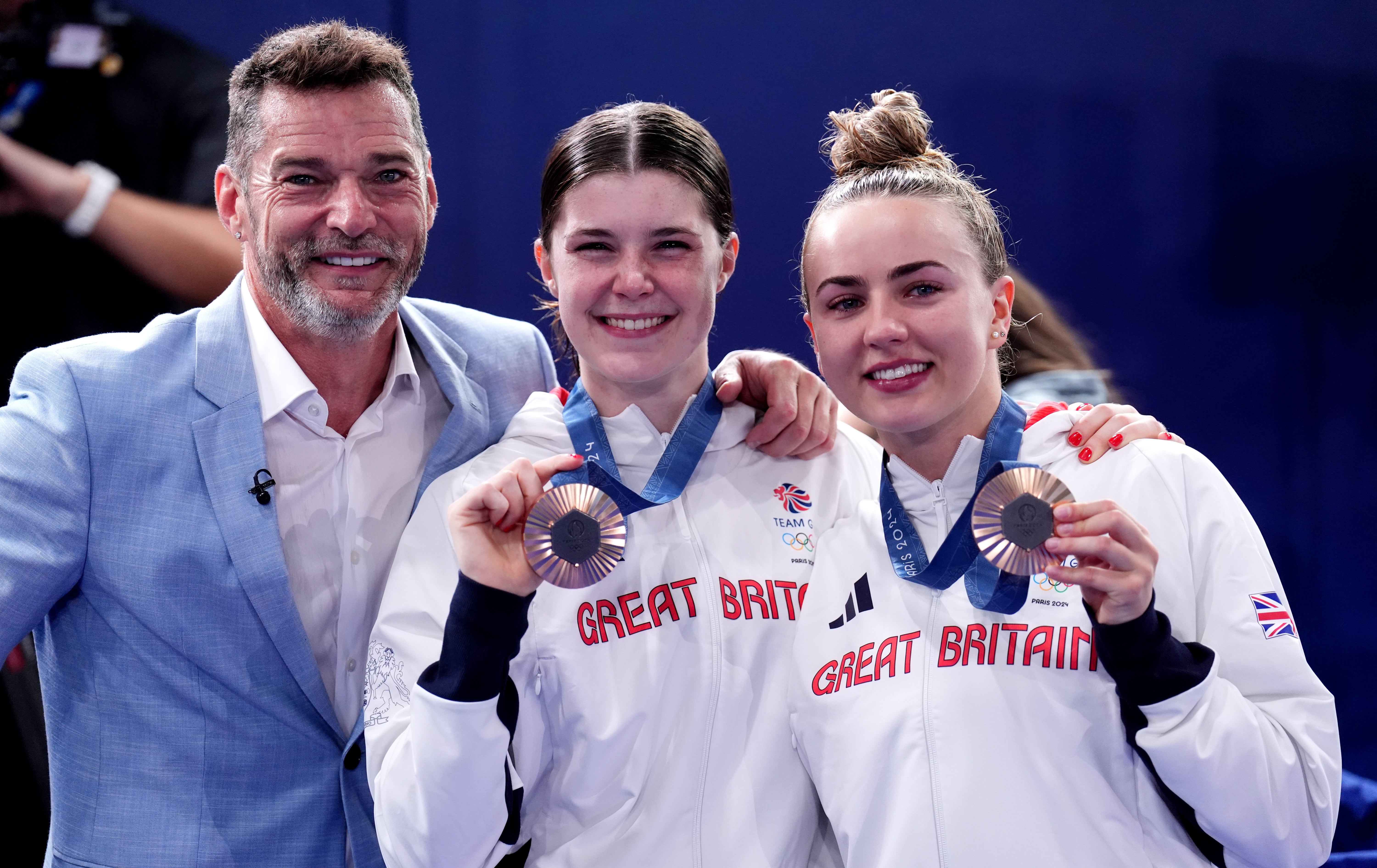 Fred Sirieix watched his daughter Andrea compete at the Paris 2024 Olympics