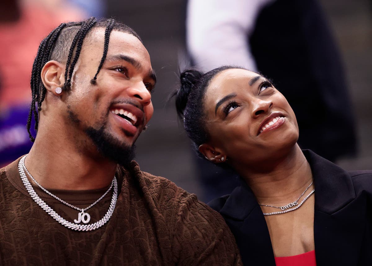 Jonathan Owens sparks outrage for wearing wife Simone Biles’ gold medal after Olympics win