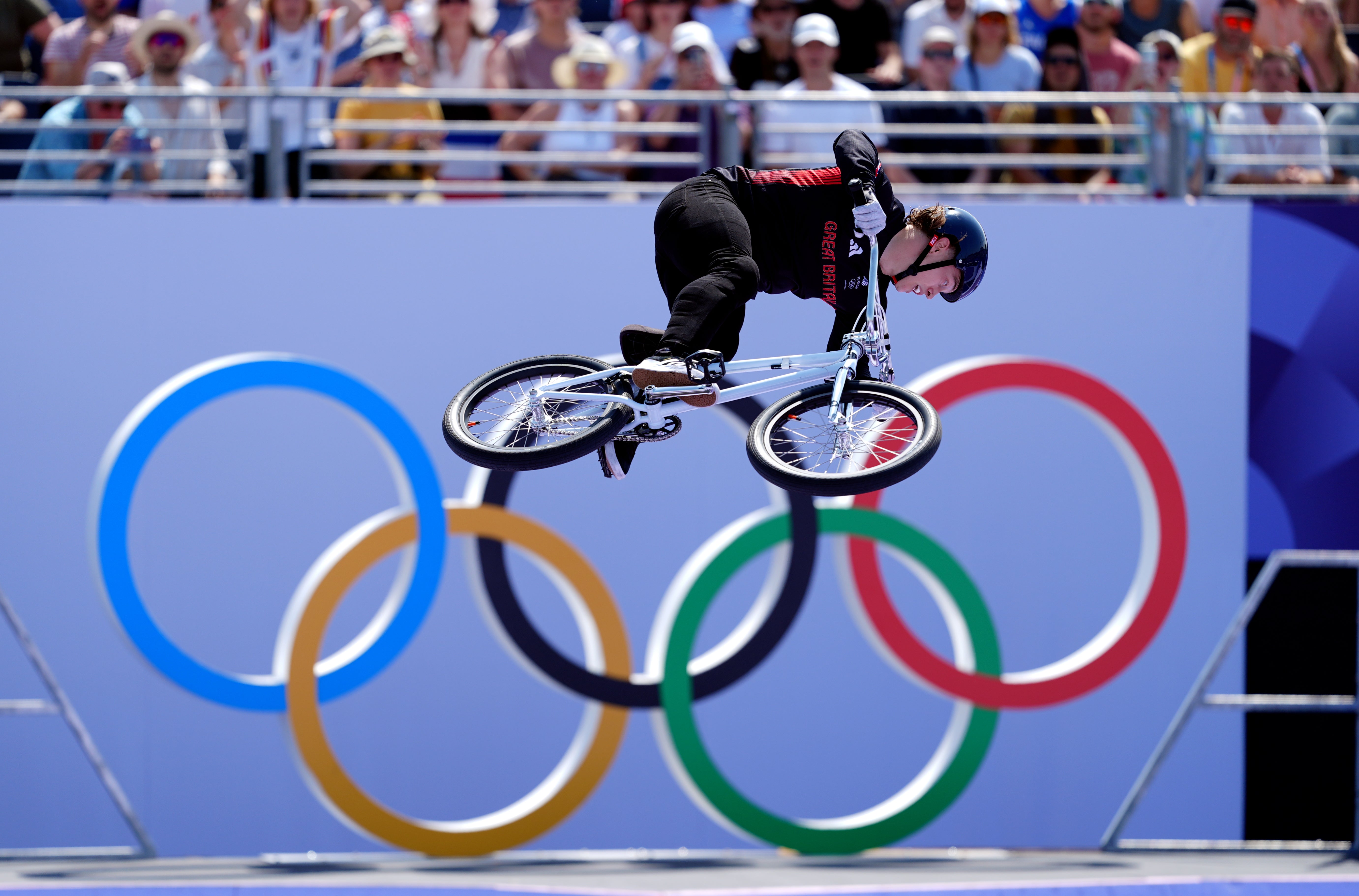 Great Britain's Kieran Reilly during the Men's BMX Freestyle Final