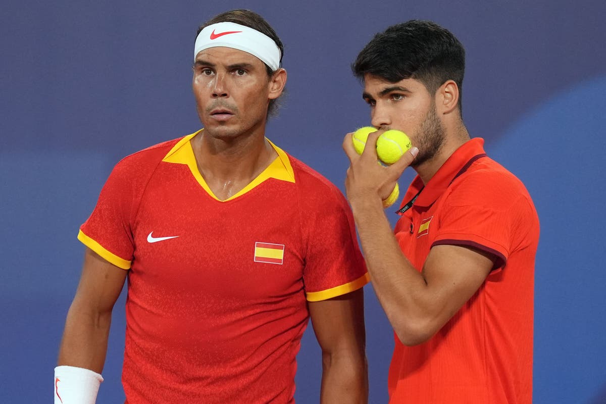 Nadal, Alcaraz Eliminate from Olympic Doubles