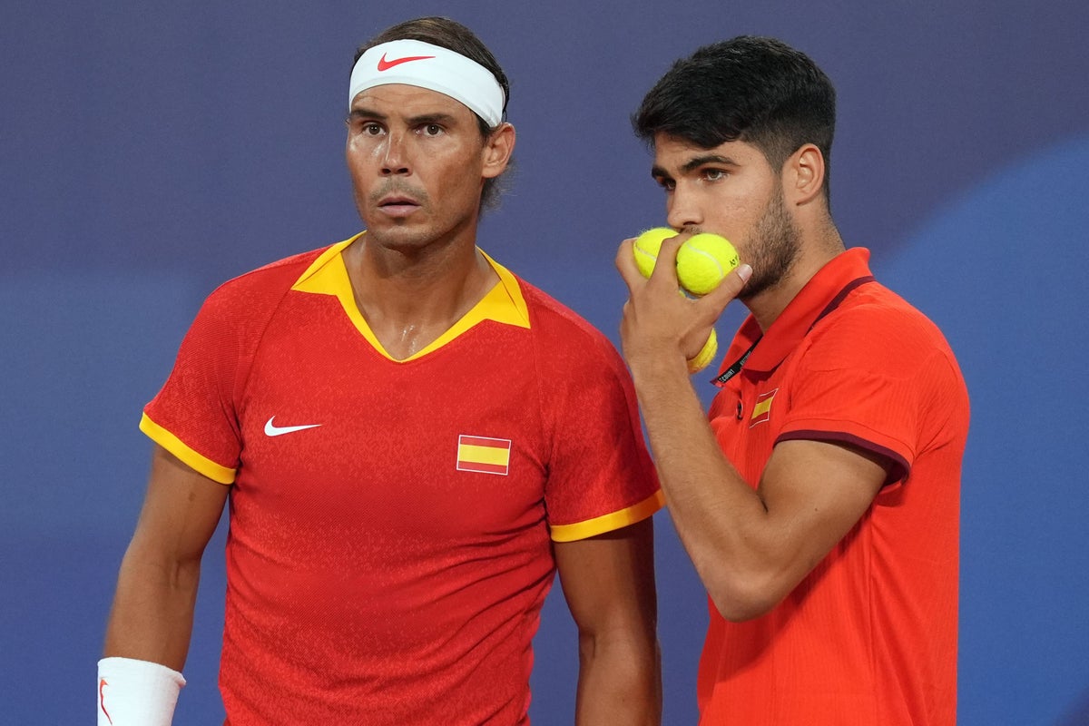 Rafael Nadal and Carlos Alcaraz’s Olympic dream ended to leave uncertain future
