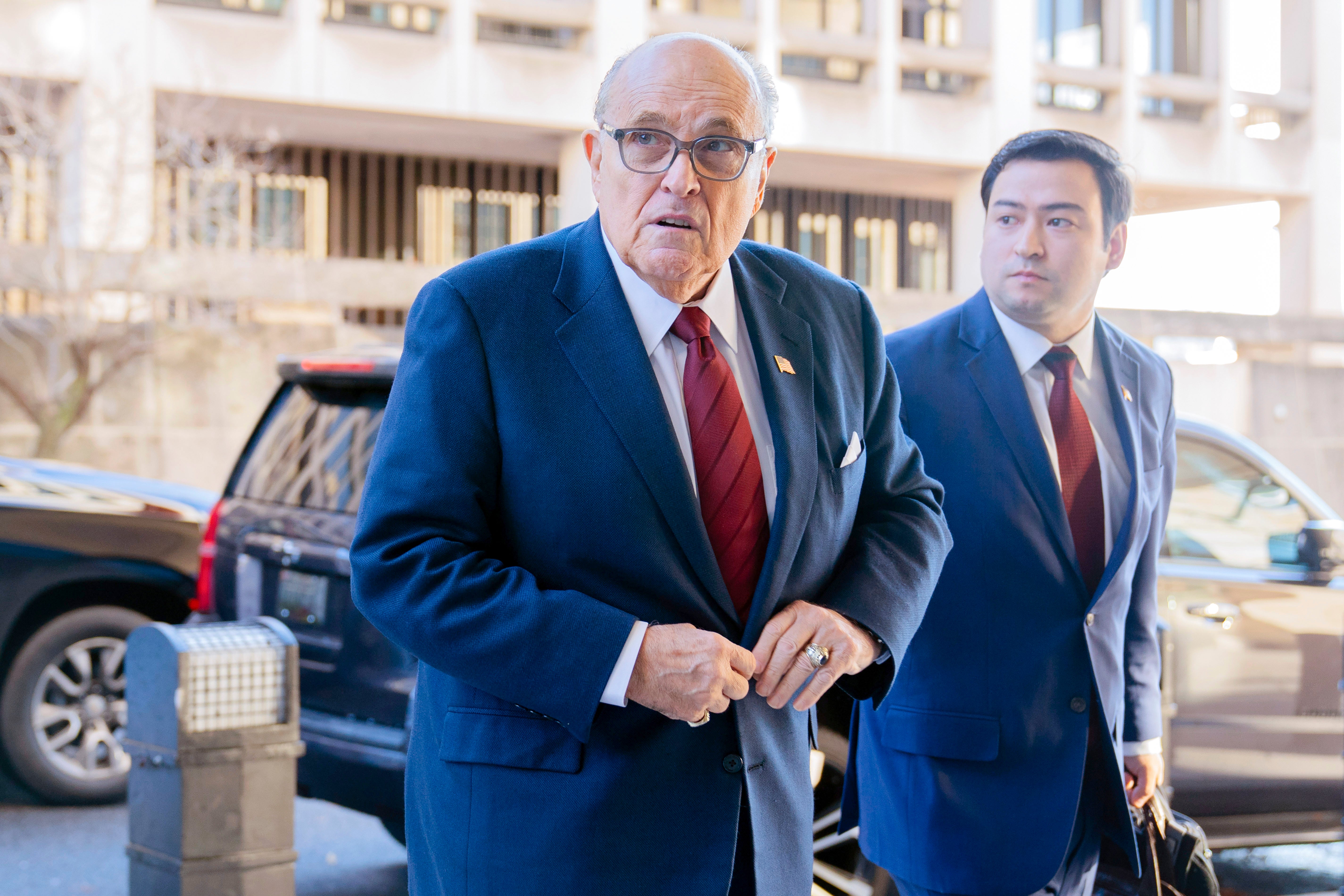 Rudy Giuliani agreed on July 31 to pay $400,000 so his bankruptcy case could be dismissed