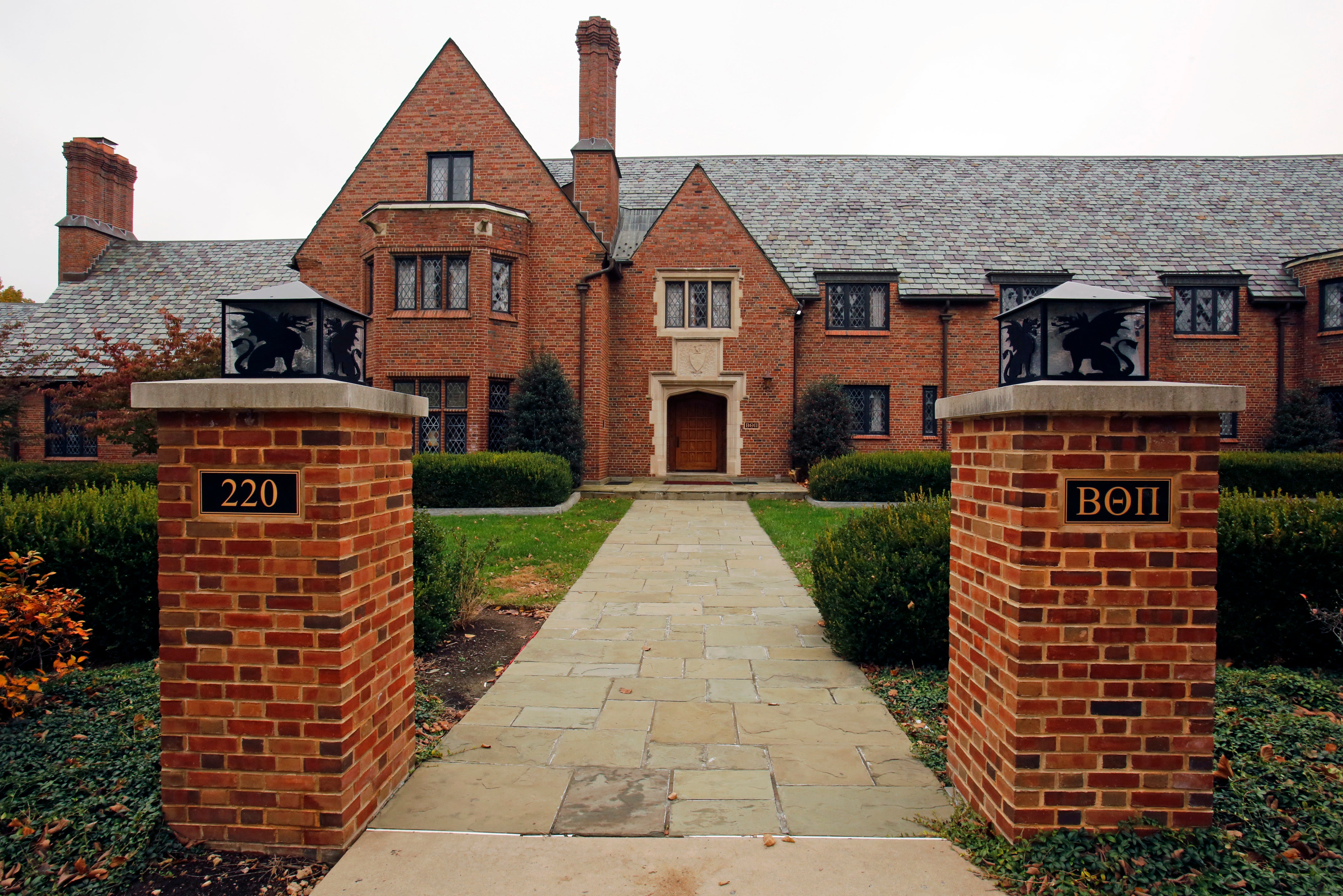 Beta Theta Pi fraternity house on the Penn State University main campus in State College