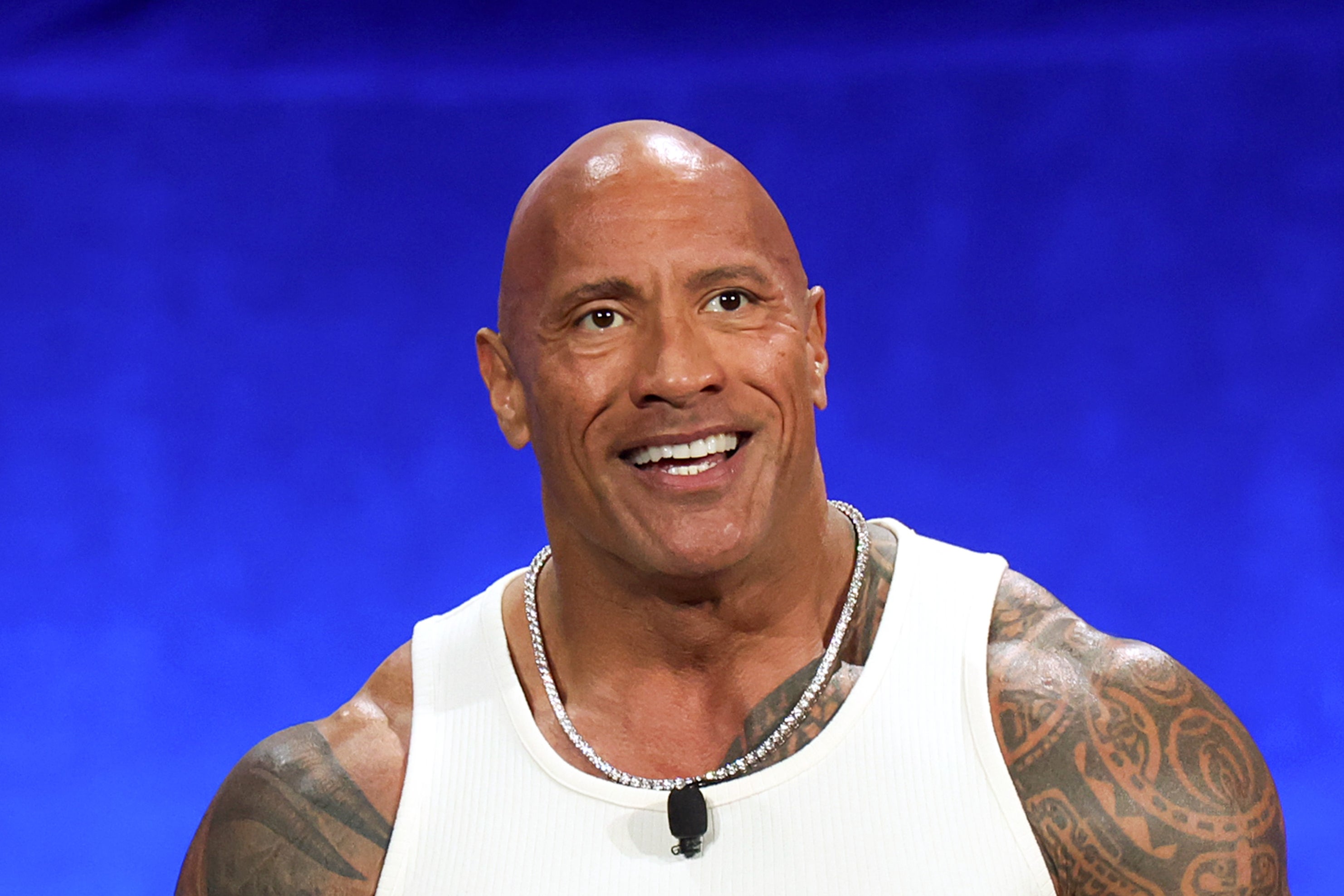 Dwayne Johnson has been tipped as an outsider for the presidency in 2028.