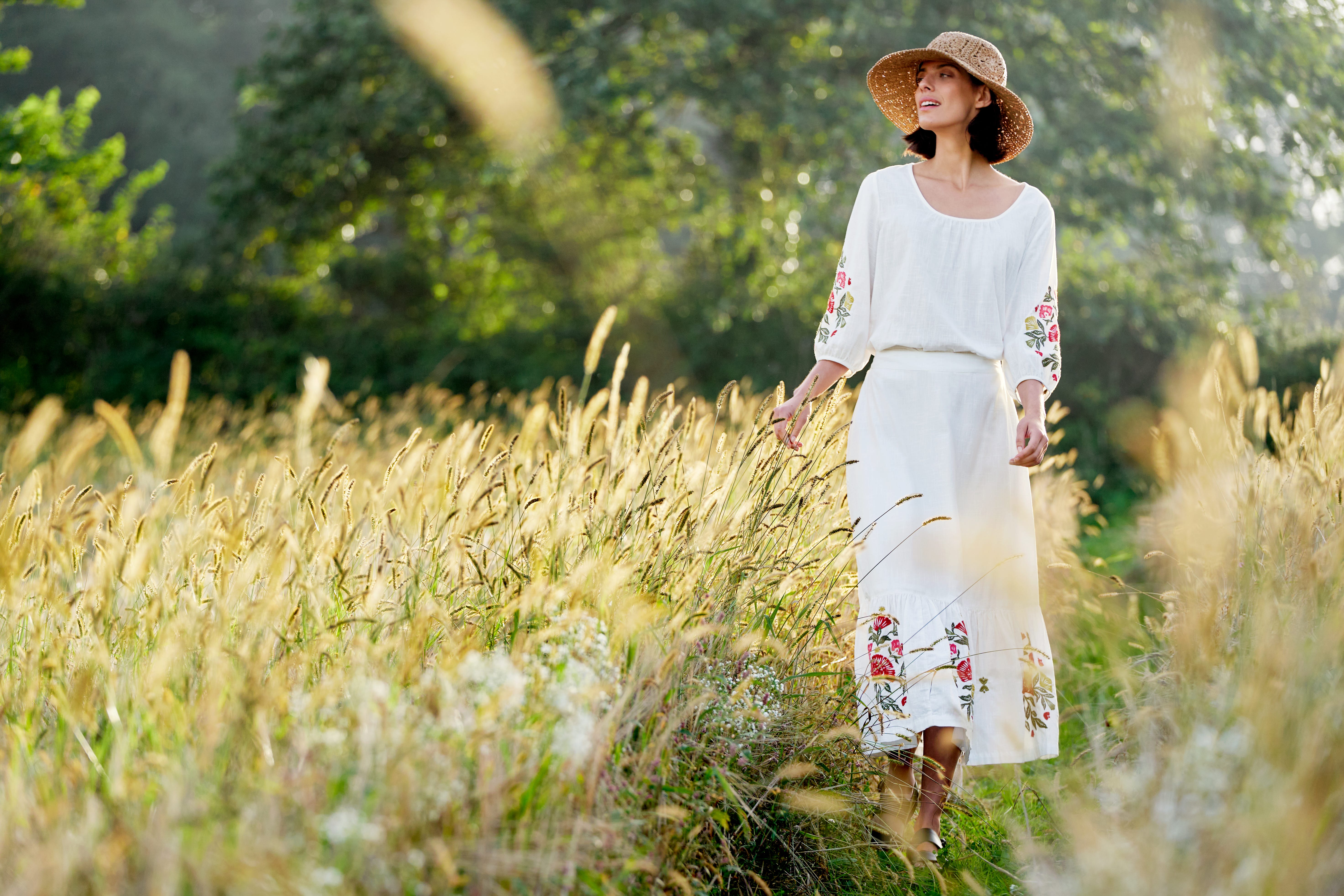 Here’s how to source and style the perfect white dress for summer (Seasalt Cornwall/PA)