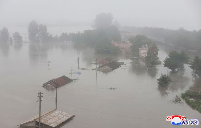 North Korea Flooding