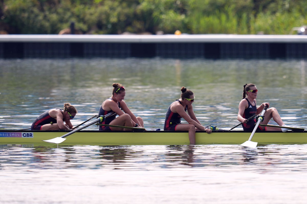 Helen Glover has to settle for silver as Netherlands hold off GB in women’s four