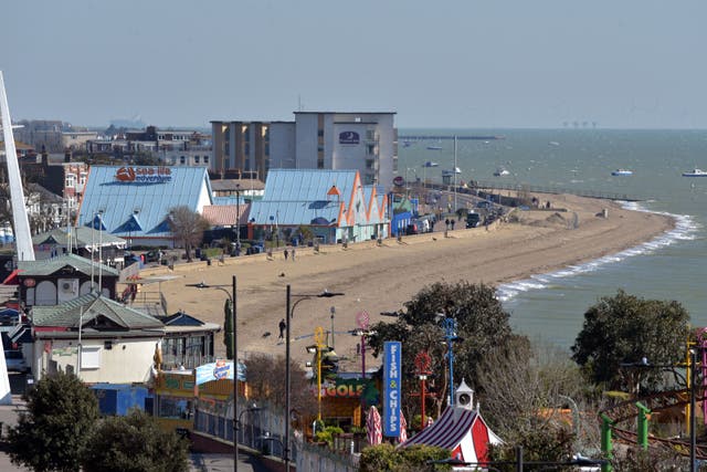 <p>Multiple boys were arrested following violence at Southend seafront </p>