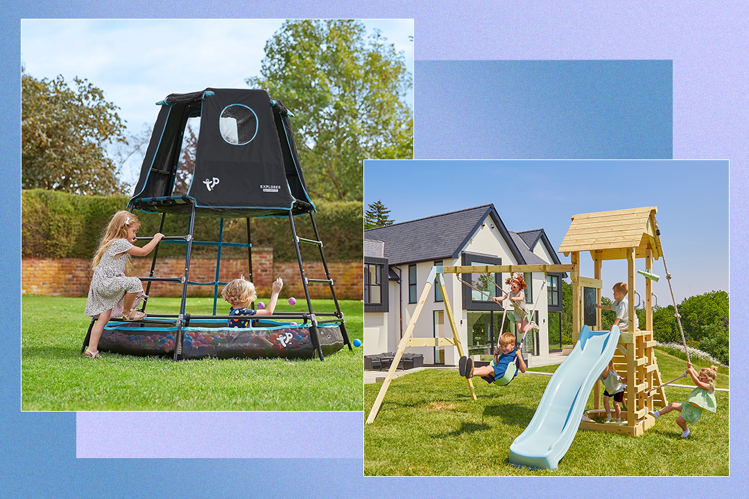 Children's climbing frame and slide online