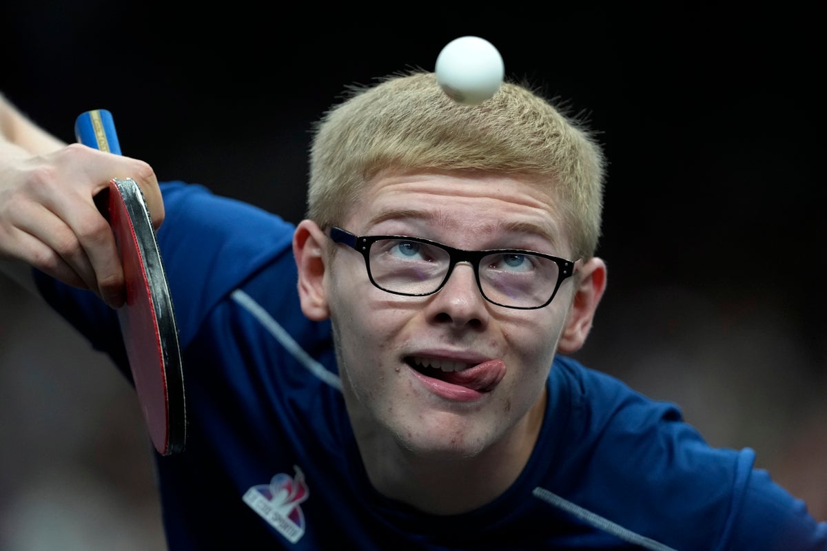 AP PHOTOS: Table tennis players at the Paris Olympics keep their eyes on the ball