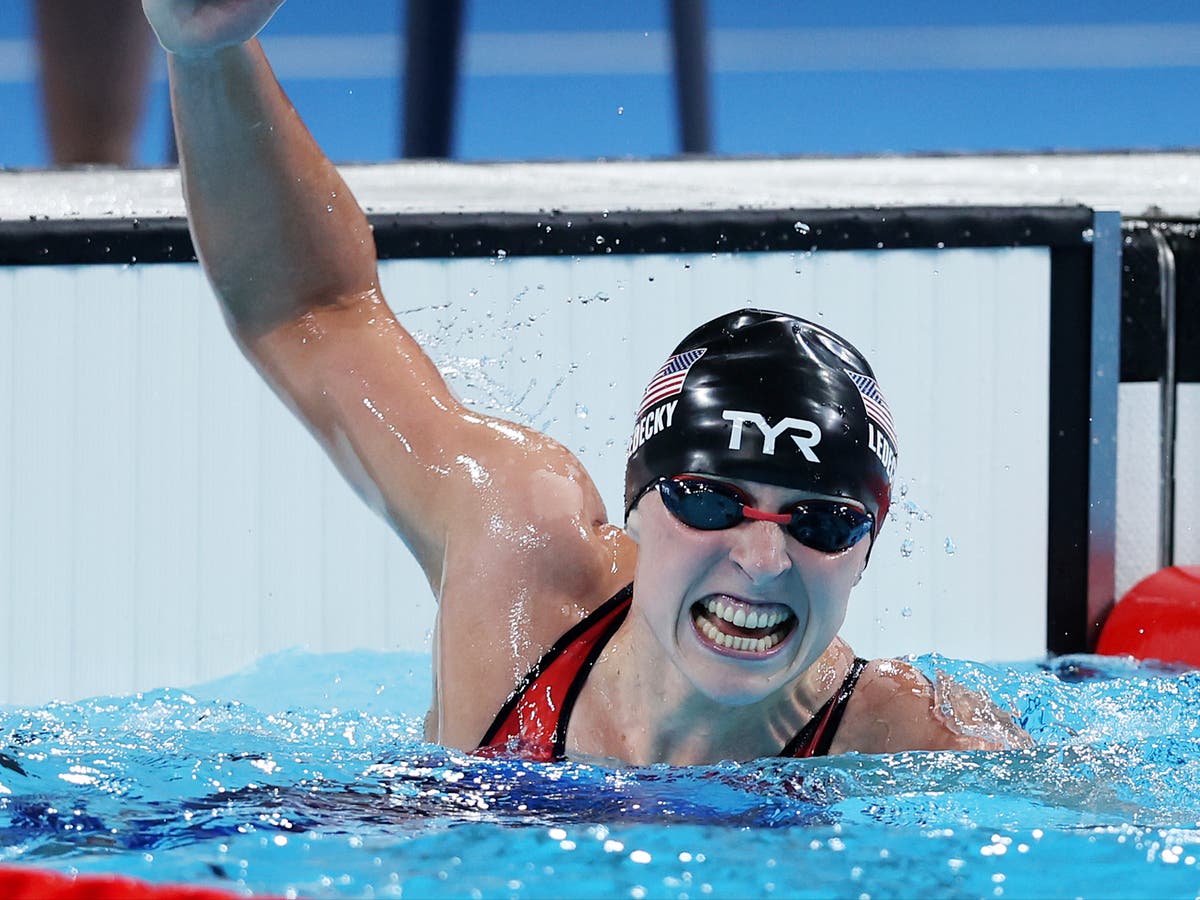 Katie Ledecky wins gold