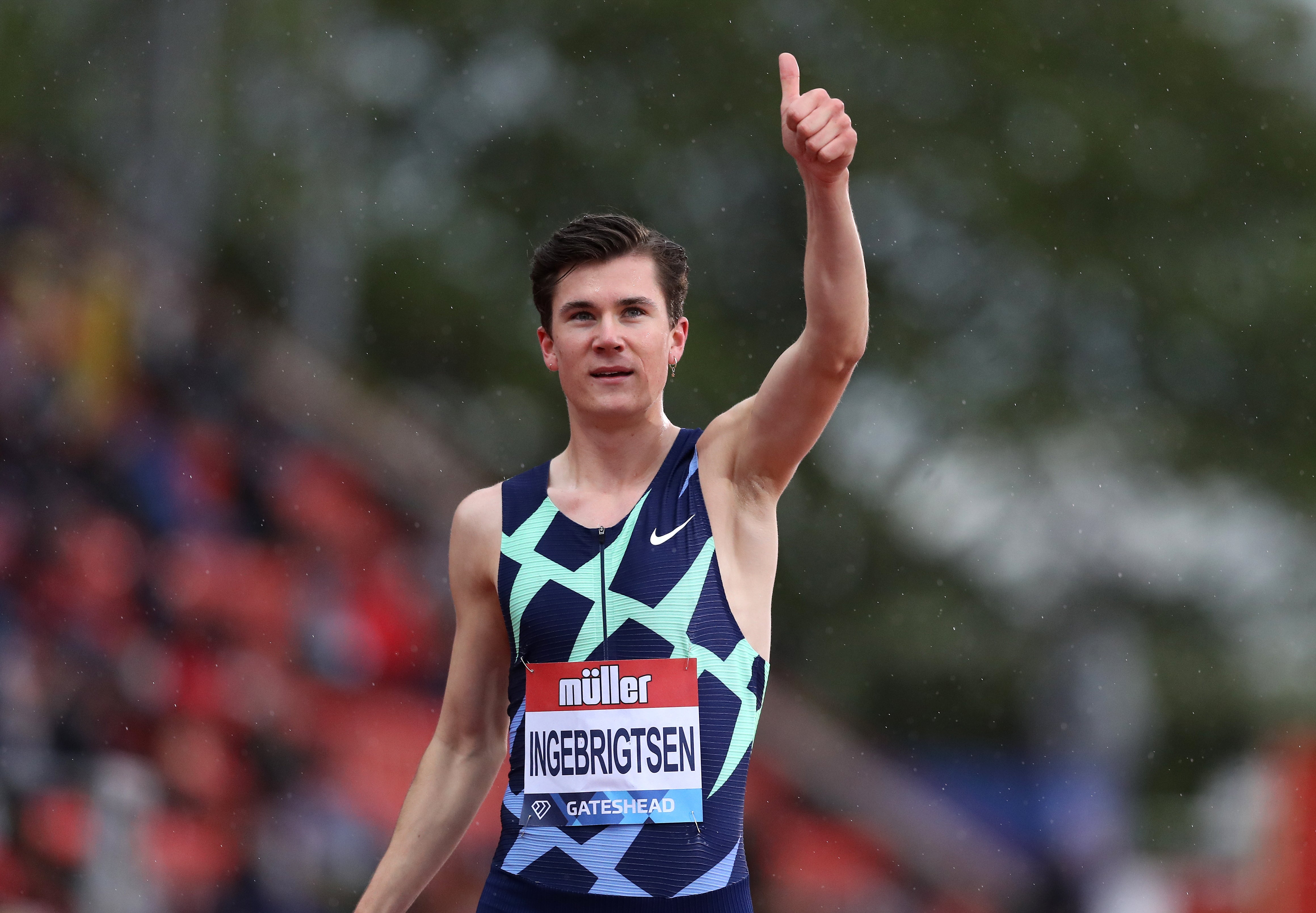 Norway’s Jakob Ingebrigtsen stoked the rivalry on Thursday night (Martin Rickett/PA)