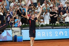 Andy Murray reaches the end at last as Olympics defeat brings retirement
