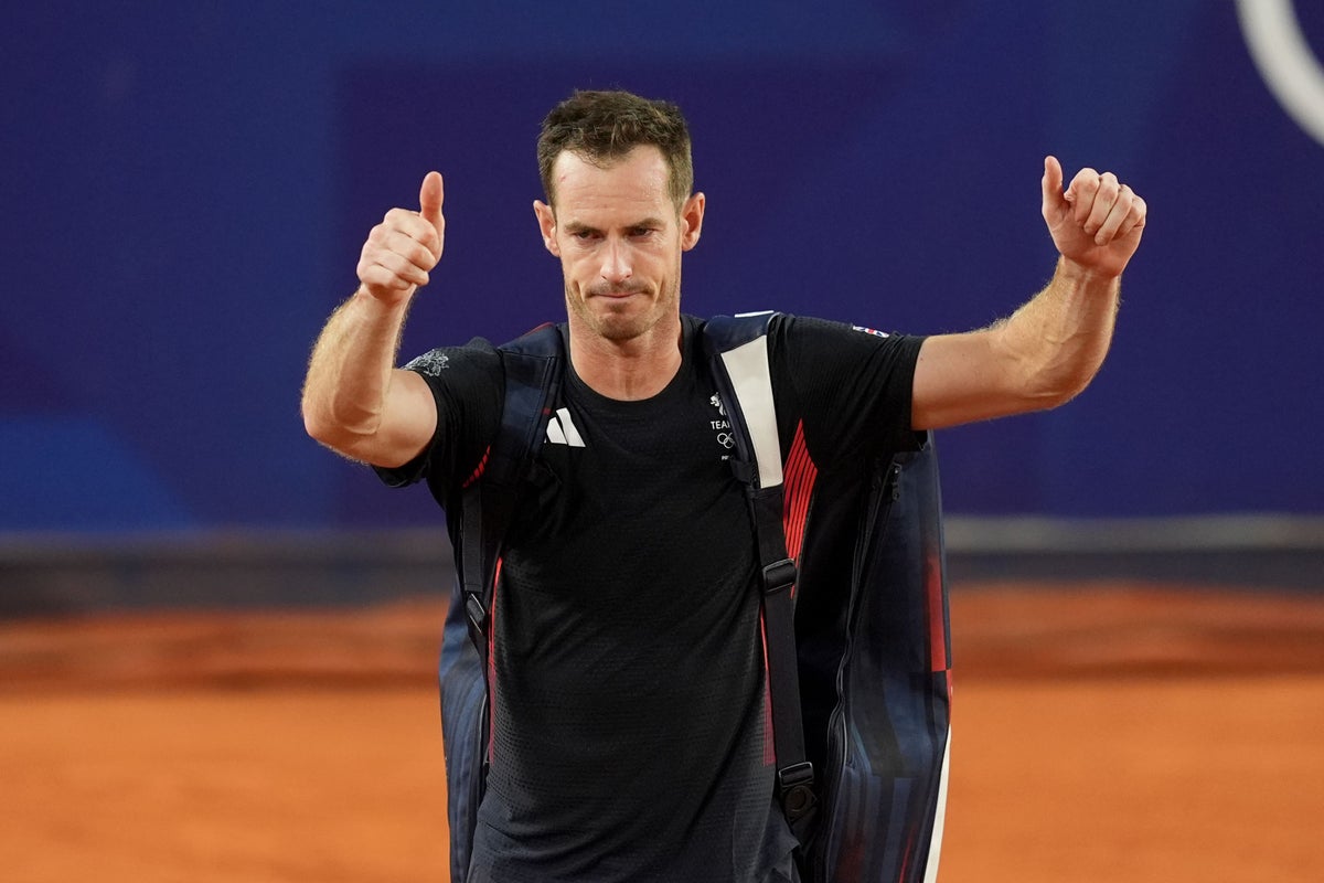 Andy Murray fights back tears in final farewell to fans after Olympic doubles defeat