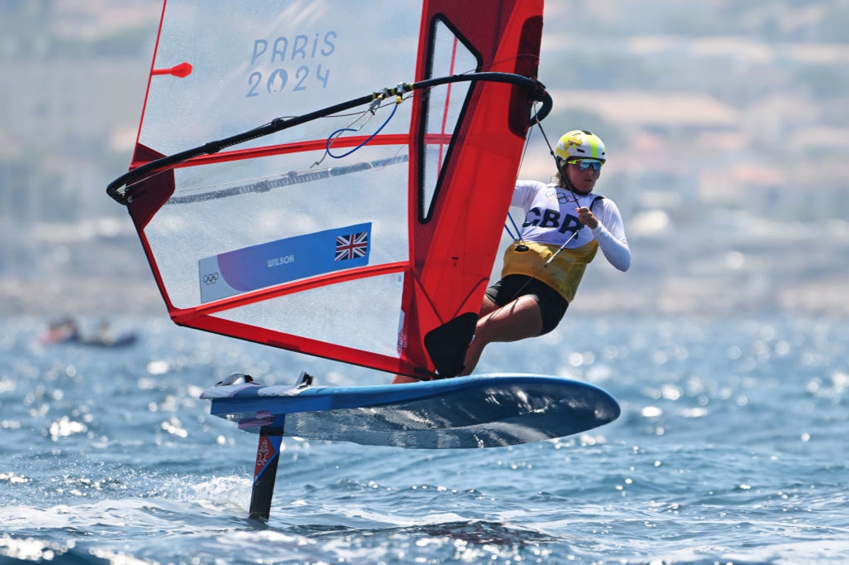Medal guaranteed but ‘the goal has always been Olympic gold’ for Team GB’s windsurfing star