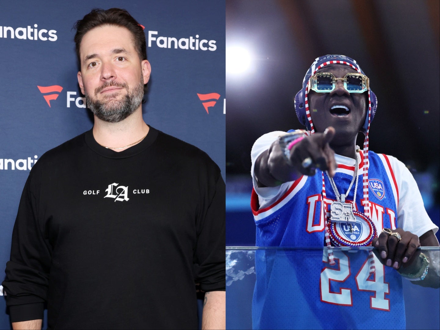 Flavor Flav and Alexis Ohanian pays track and field star’s rent before she competes in Olympics