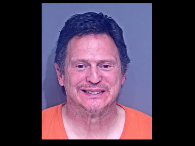 <p>Richard Colvin, 60, the owner of the St Johns Review newspaper in North Portland, has been arrested and charged after he allegedly called a church receptionist in Mobile, Alabama, and threatened to kidnap, imprison, and rape her</p>