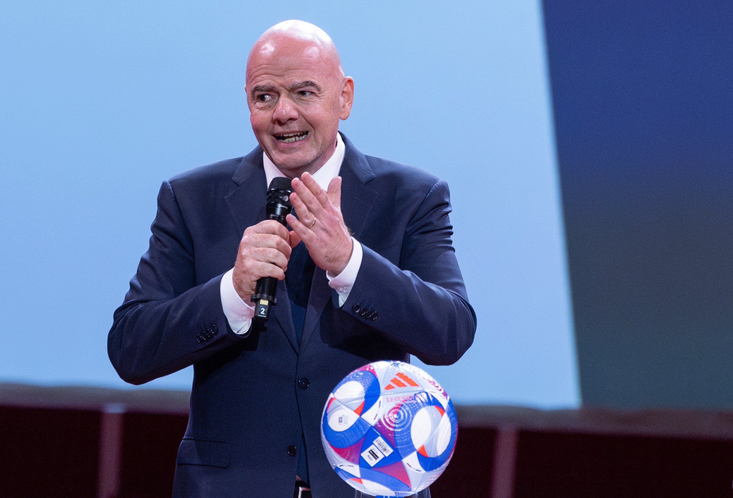 Gianni Infantino is determined to deliver the Club World Cup