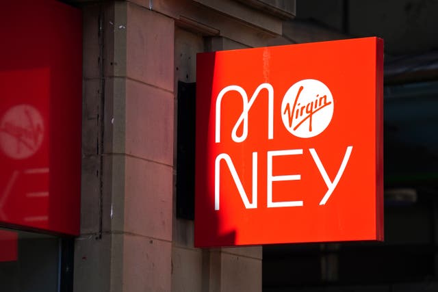 Virgin Money has said it lent less to customers in recent months but reported stronger demand for savings (Mike Egerton/PA)